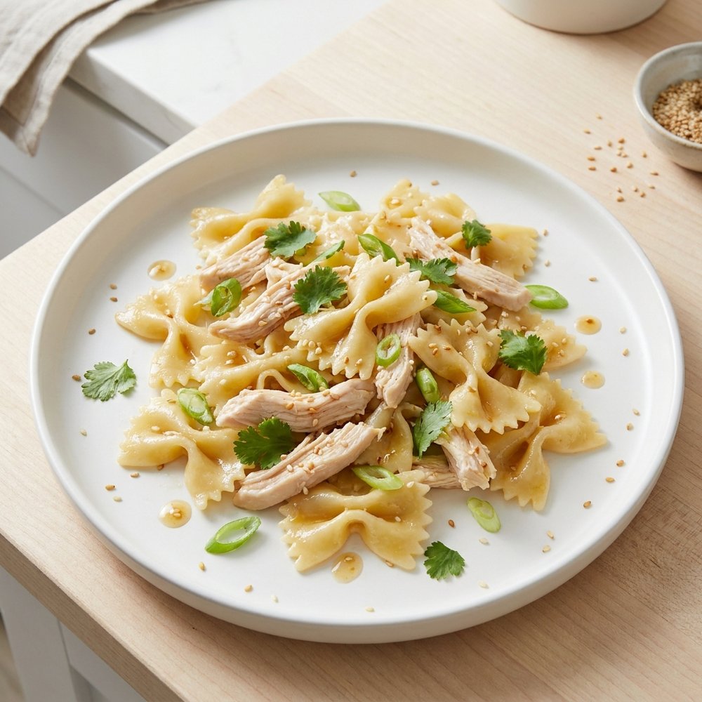 Sesame Pasta Chicken Salad