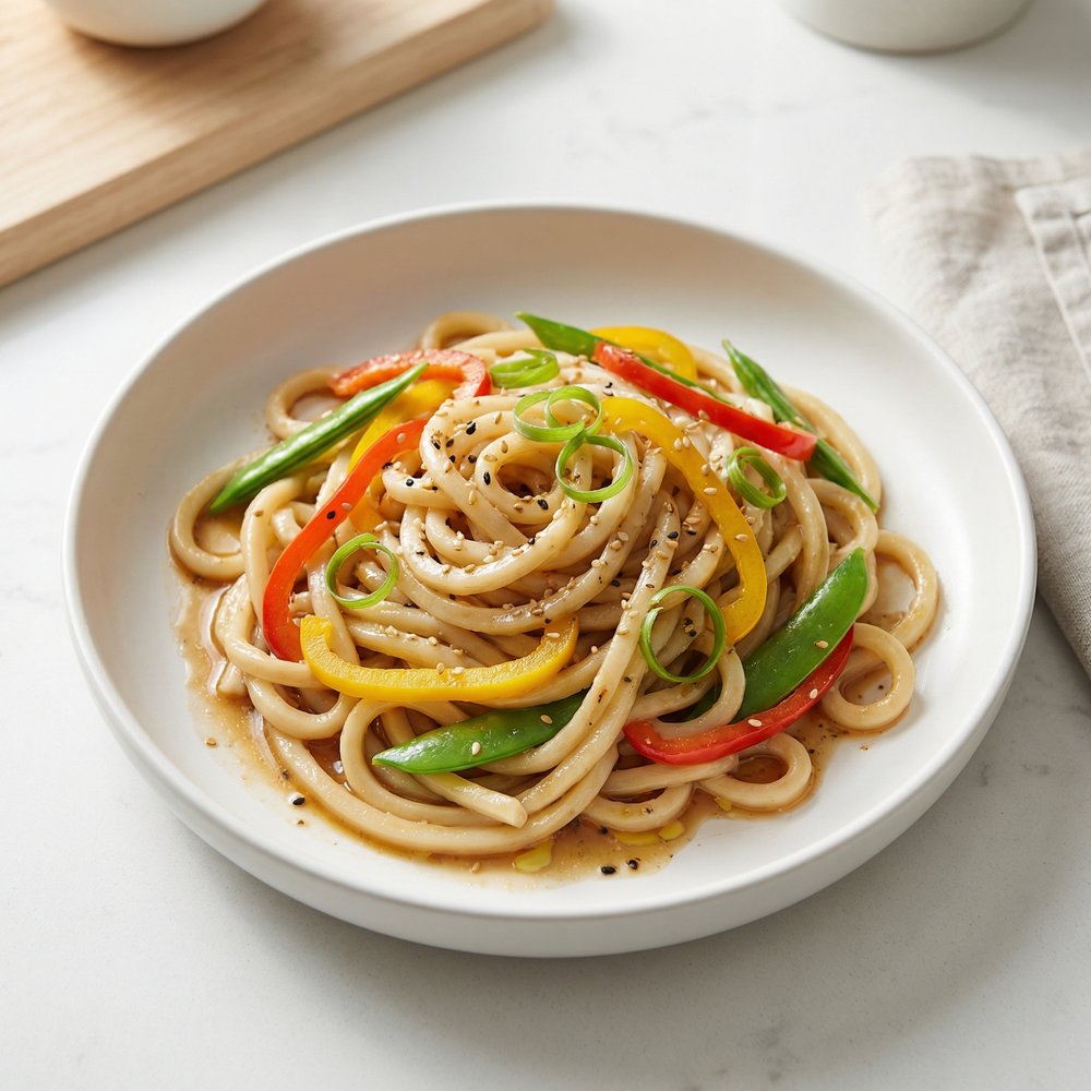 Sesame Udon Noodles
