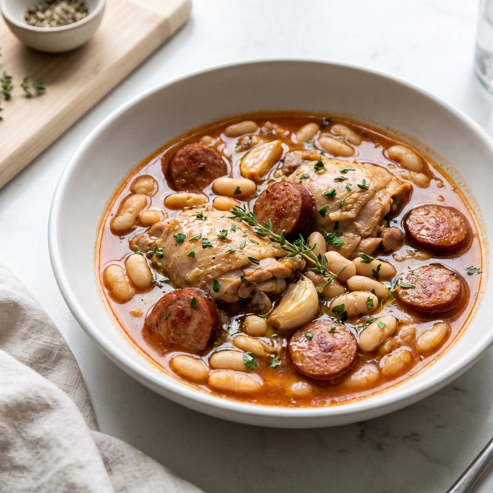 Set-It-and-Forget-It Slow Cooker Cassoulet