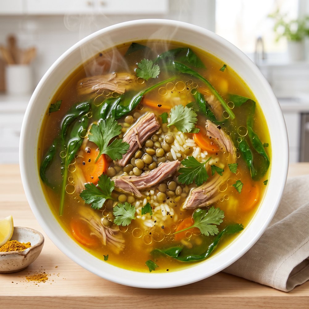 Shadi’s Lamb Shank Soup-e Mahicheh