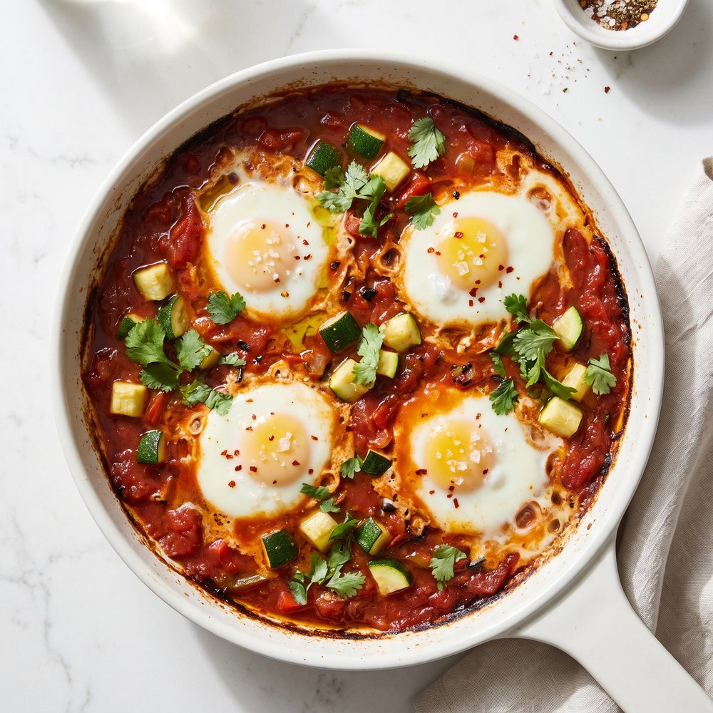 Shakshuka: Middle Eastern Egg Breakfast