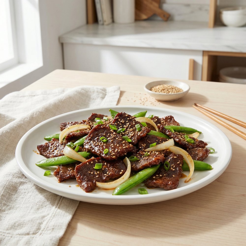 Weeknight Sheet-Pan Beef Bulgogi