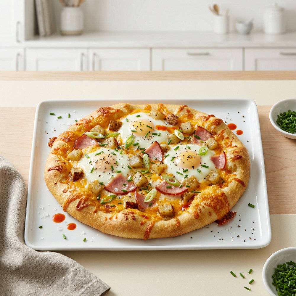 Sheet-Pan Morning Pizza