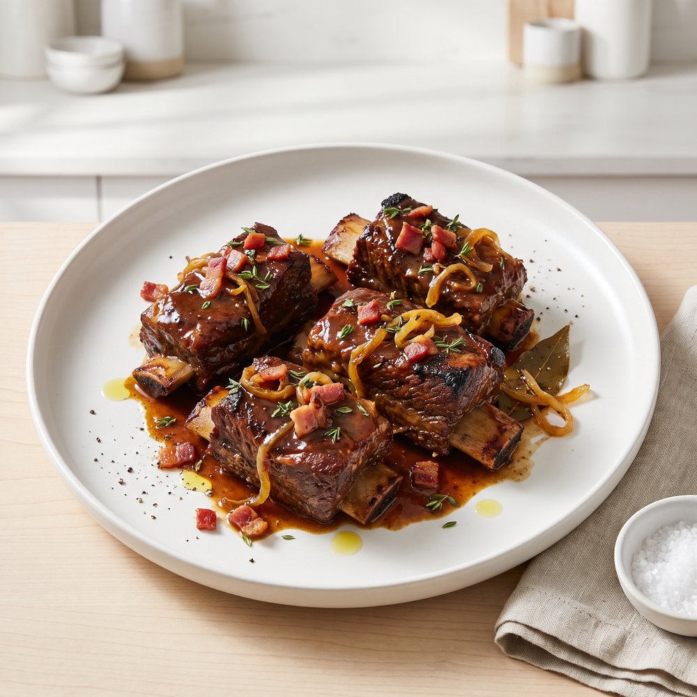 Sherry-Braised Beef Short Ribs