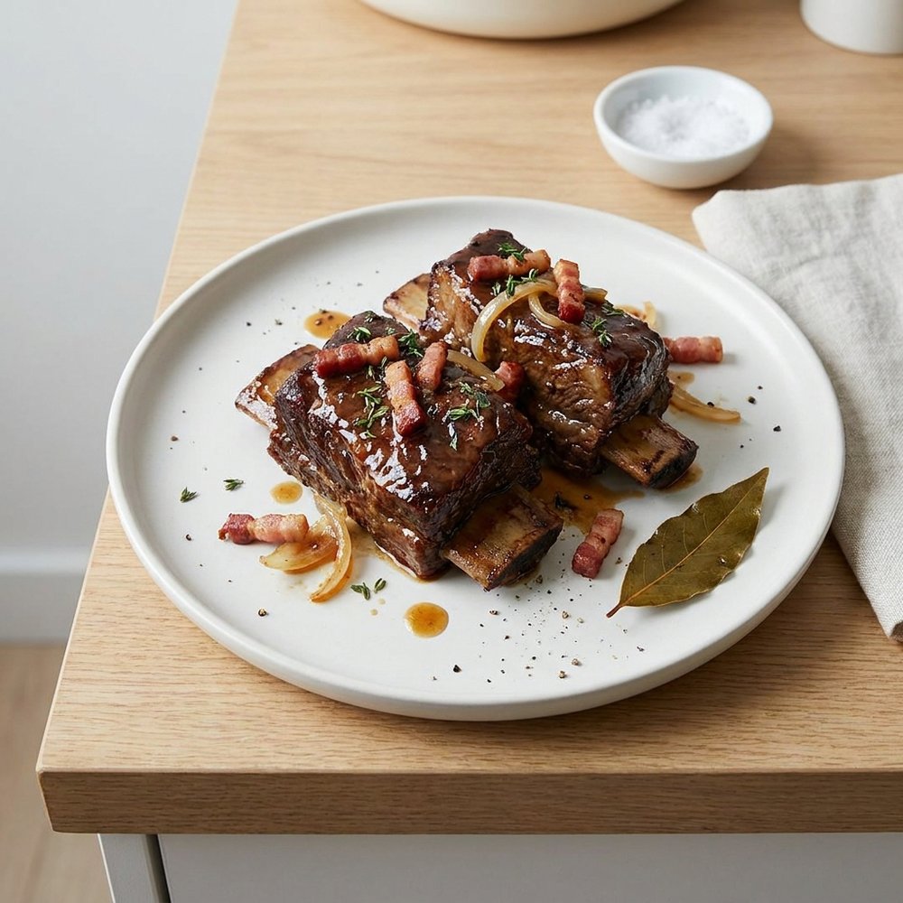 Sherry-Braised Beef Short Ribs