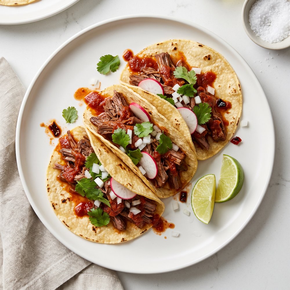 Shredded Tri-Tip for Tacos in the Slow Cooker