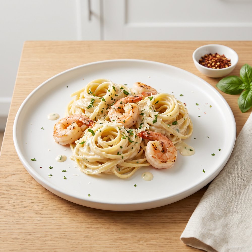 Shrimp Linguine