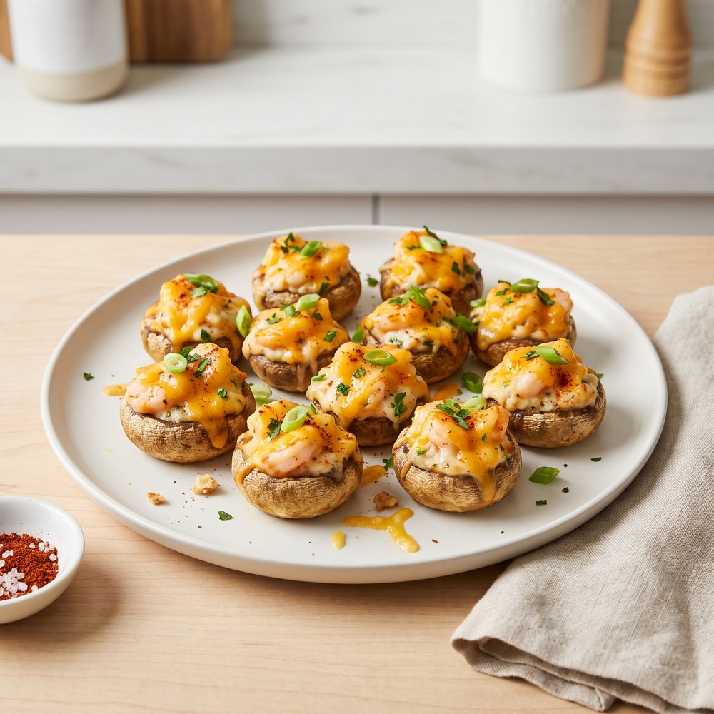 Shrimp Stuffed Mushrooms