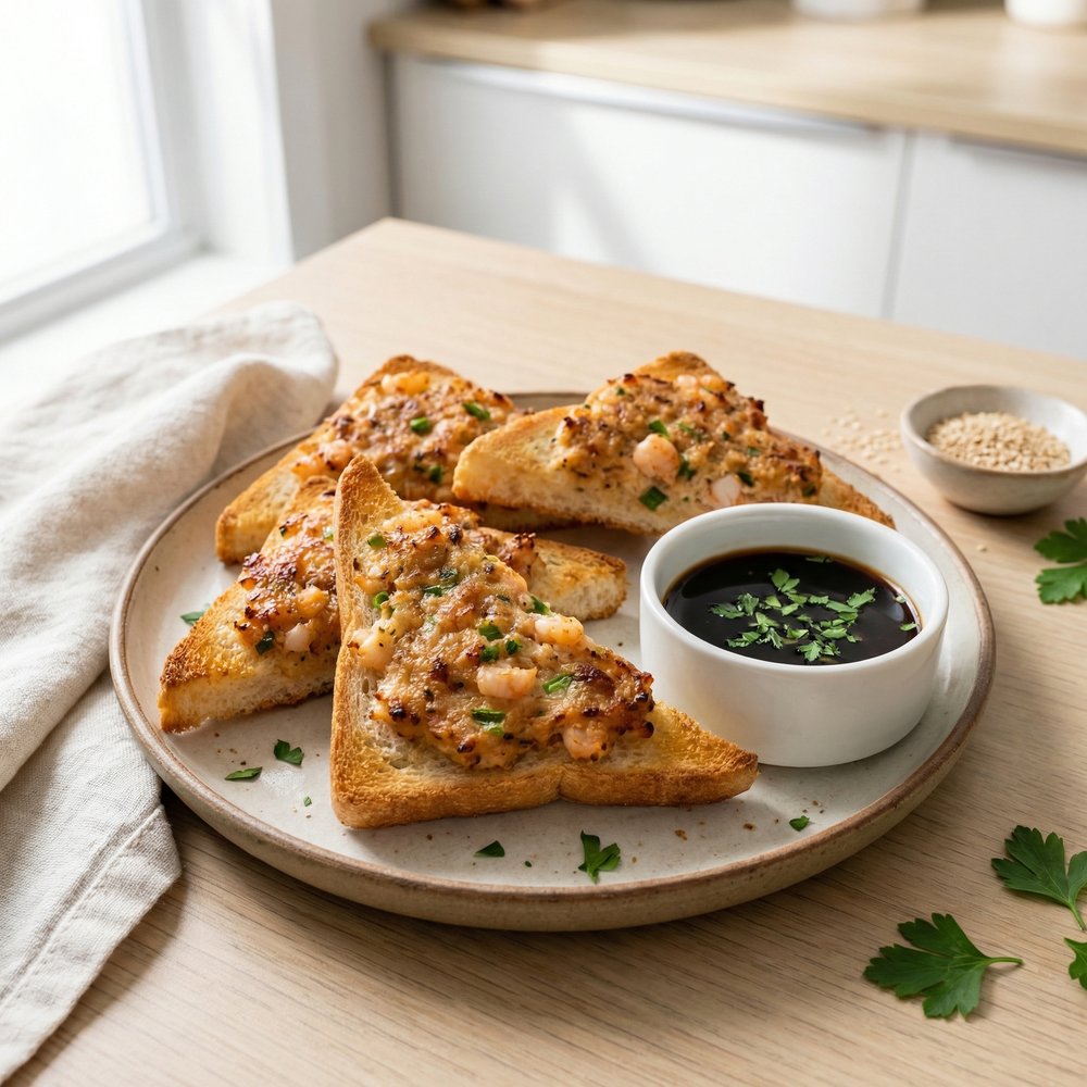 Daddy's Crispy Shrimp Toast Bites