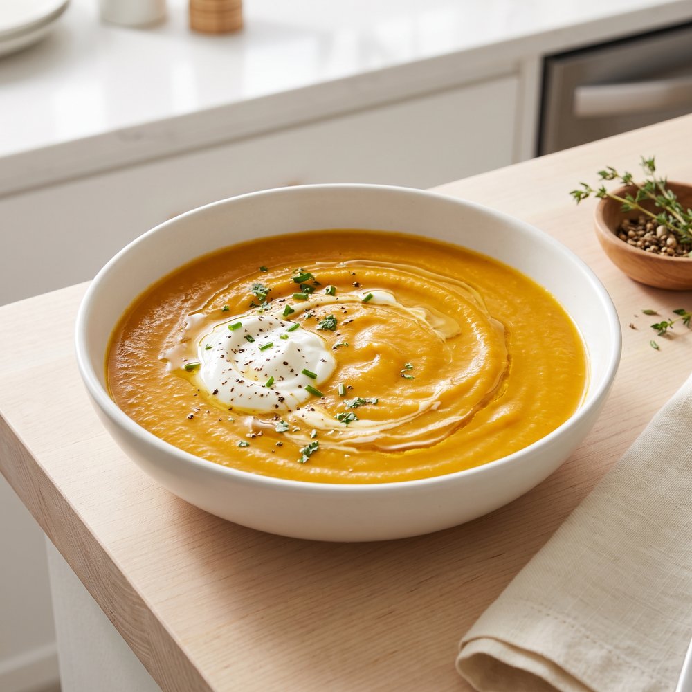 Simple 5-Ingredient Pumpkin Soup