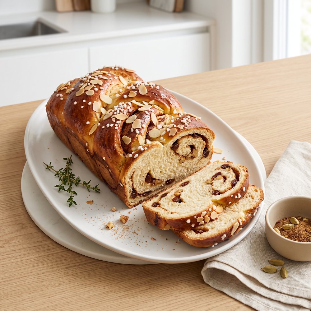 Simple Cardamom Loaf