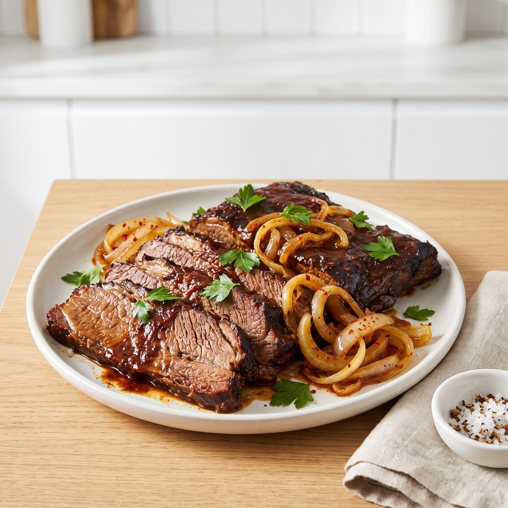 Simple Dutch Oven Beef Brisket