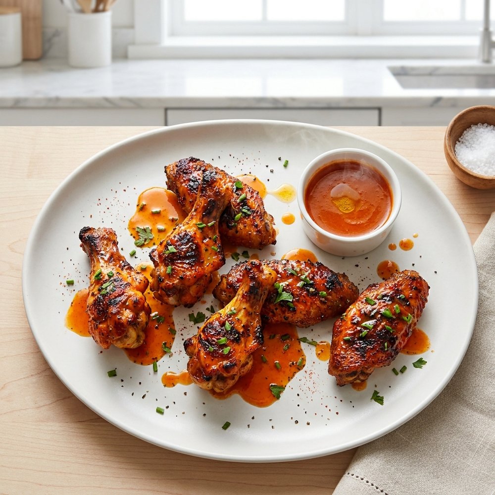Simple Spicy Chicken Wings