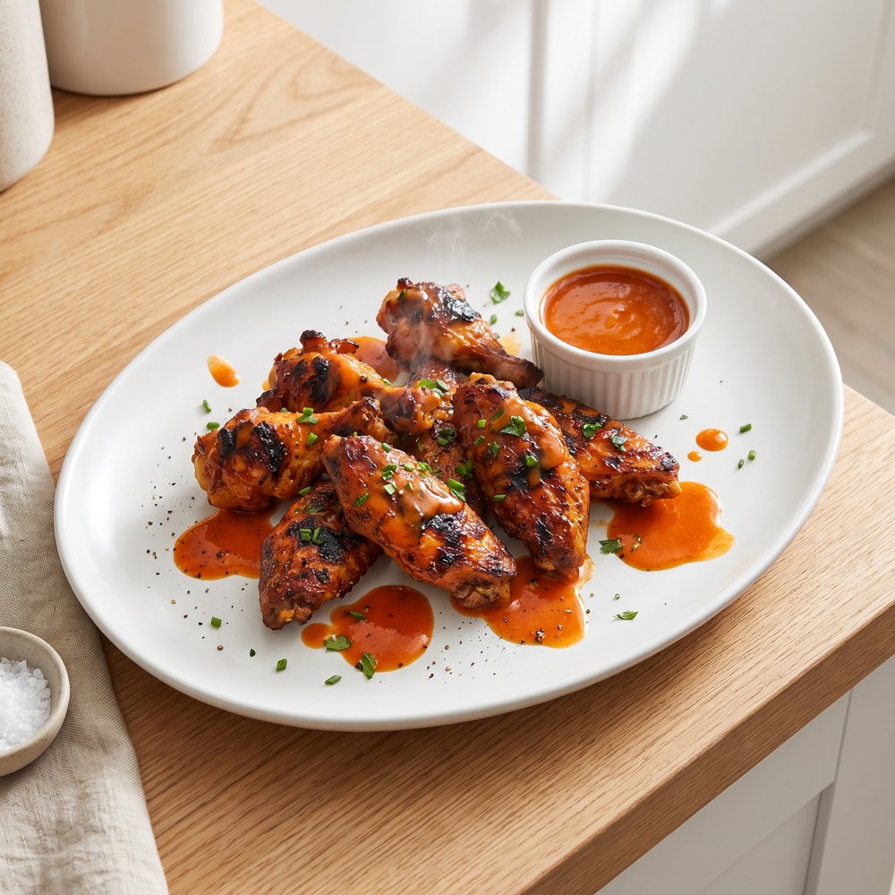 Simple Spicy Chicken Wings