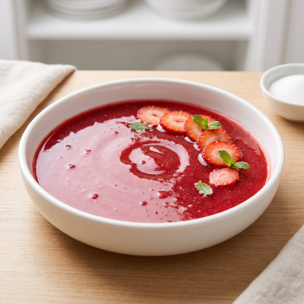 Simple Strawberry-Rhubarb Compote