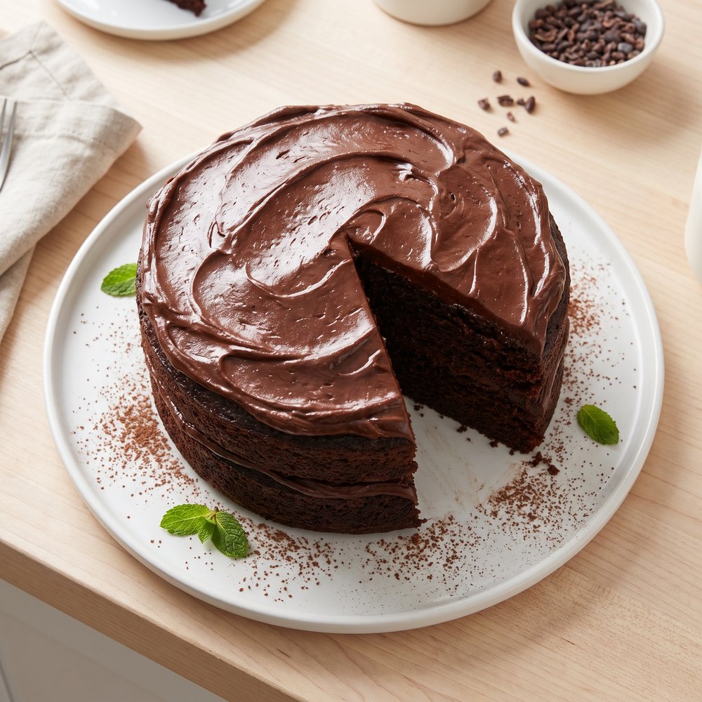 Single-Bowl Chocolate Cake
