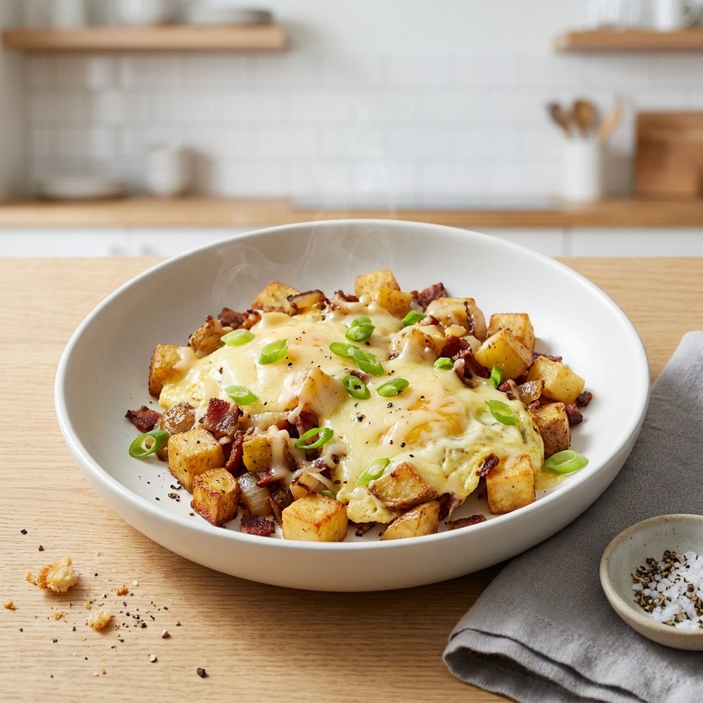 Skillet Campfire Breakfast Hash