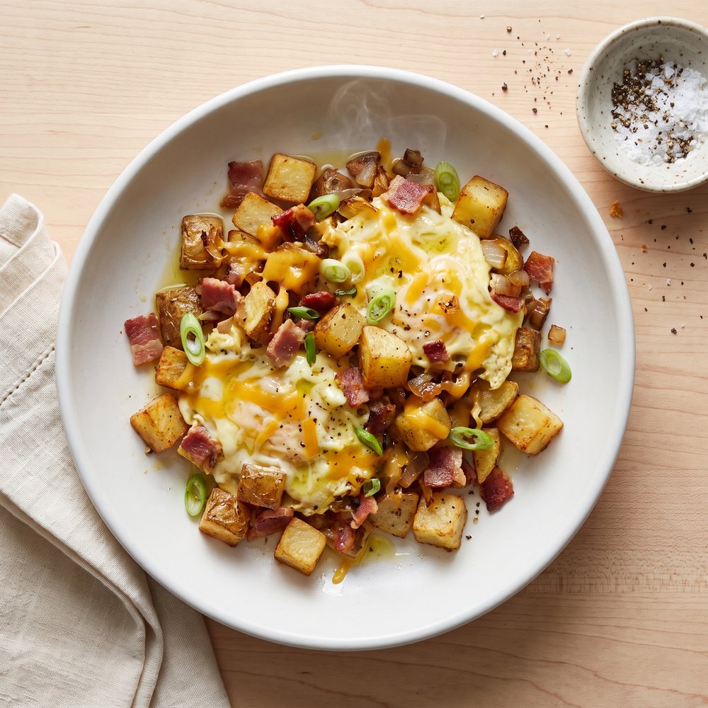 Skillet Campfire Breakfast Hash