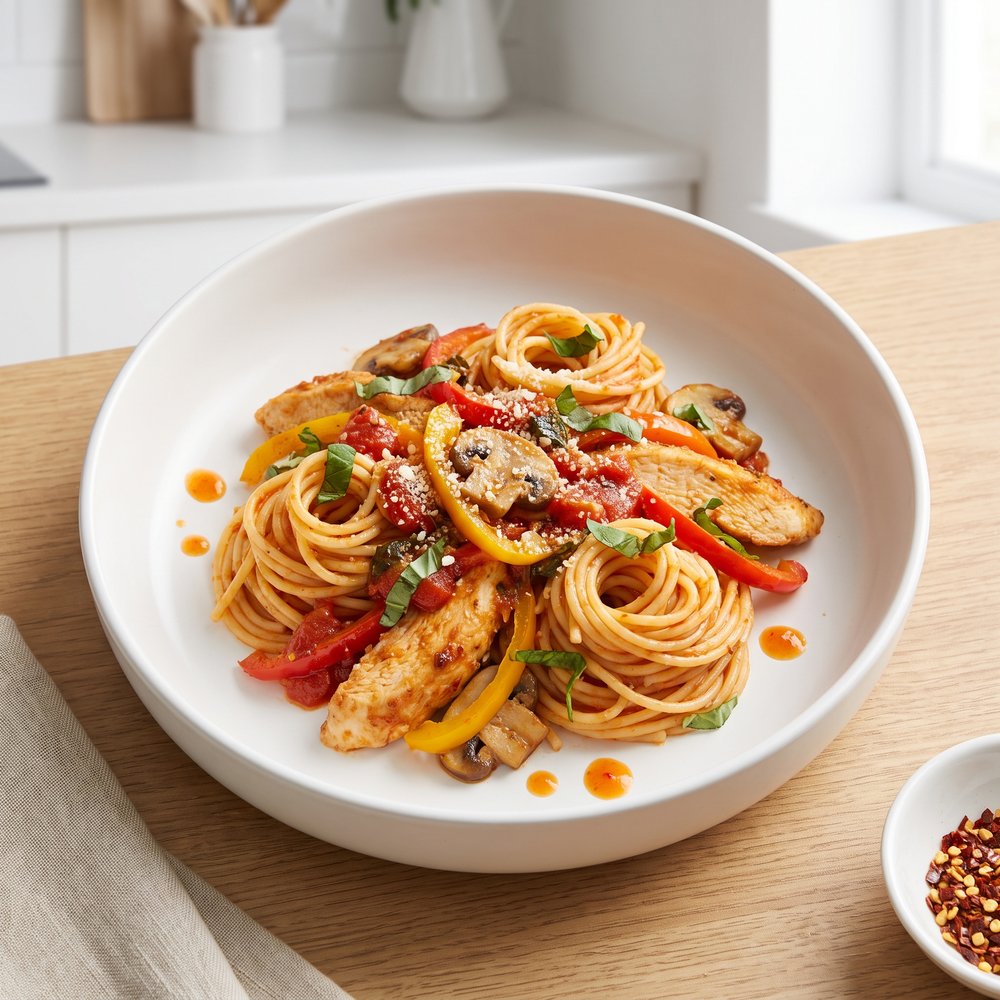 Skillet Chicken Pasta