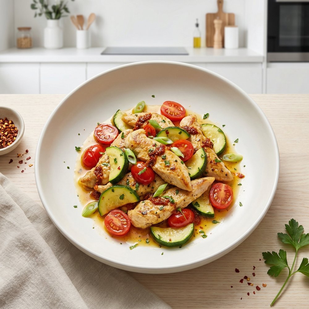 Easy Chicken Primavera