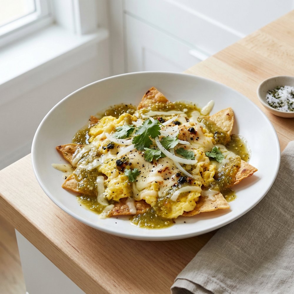 Quick Weekday Chilaquiles
