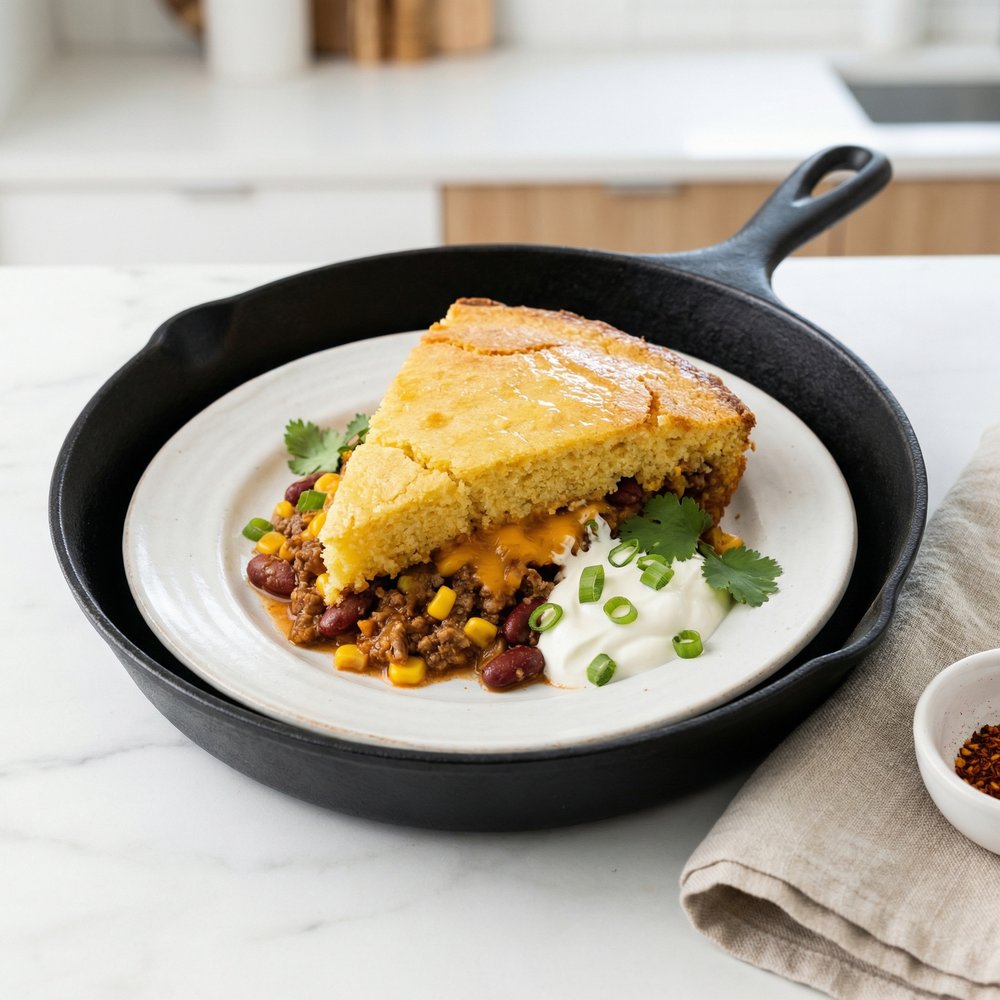 Taco Cornbread Casserole