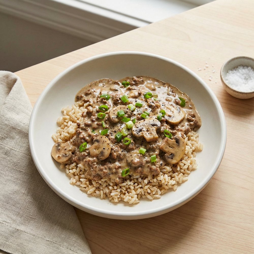 Budget Skillet Shepherd’s Pie with Rice
