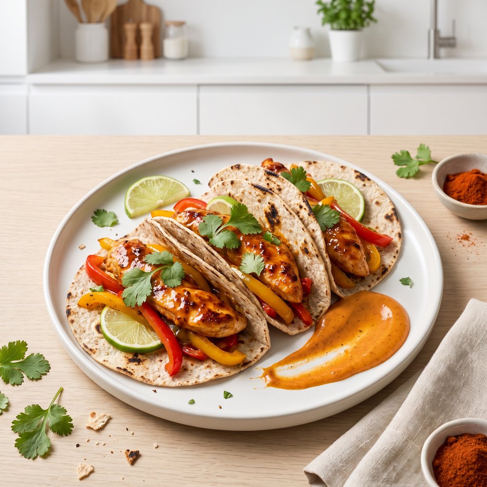 "Skinny" Chicken Tacos