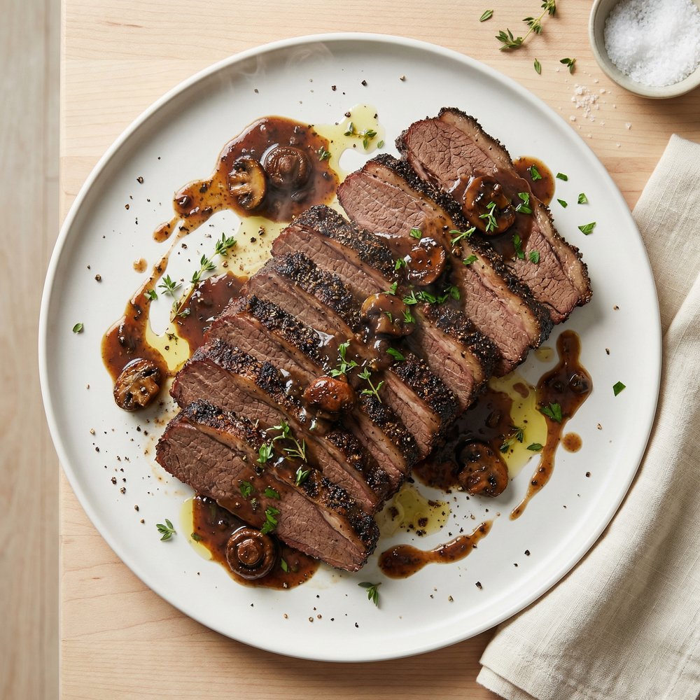 Sensational Slow Cooked Beef Brisket