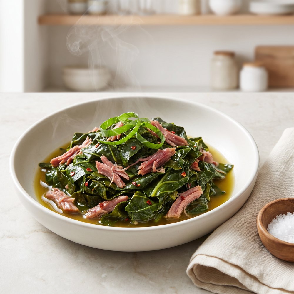 Slow-Simmered Southern Collard Greens