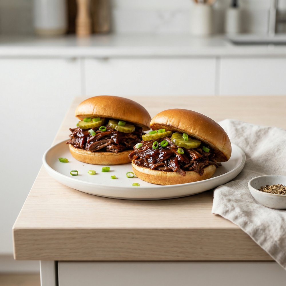 Ting-Town BBQ Beef Sandwiches