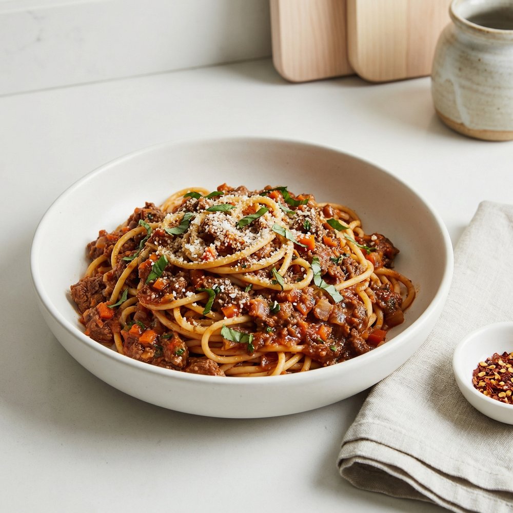 Crockpot Beef Bolognese Sauce