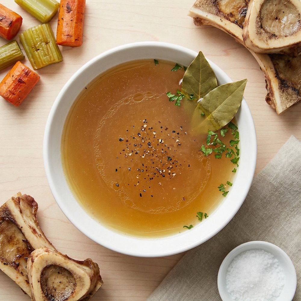 Crockpot Beef Bone Broth