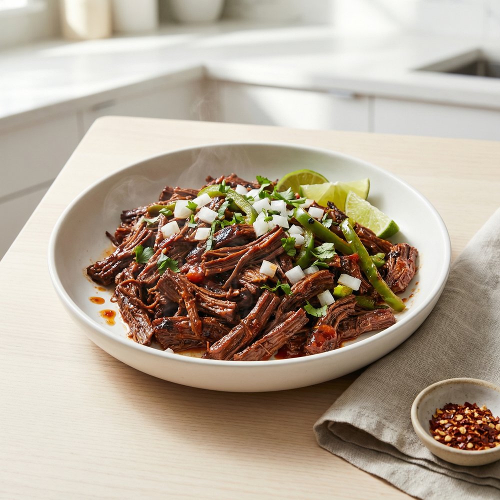 Big Ben's Shredded Beef Machaca
