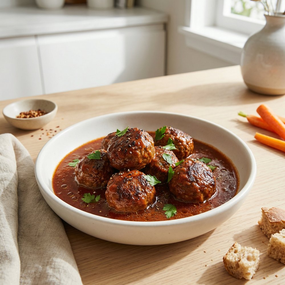 Beer-Braised Beef Fondue