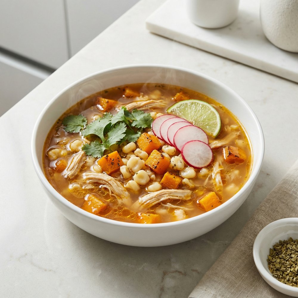 Chicken Butternut Squash Posole