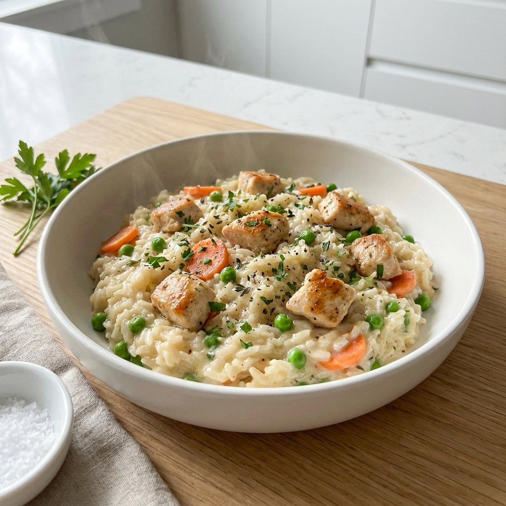Slow Cooker Chicken and Rice