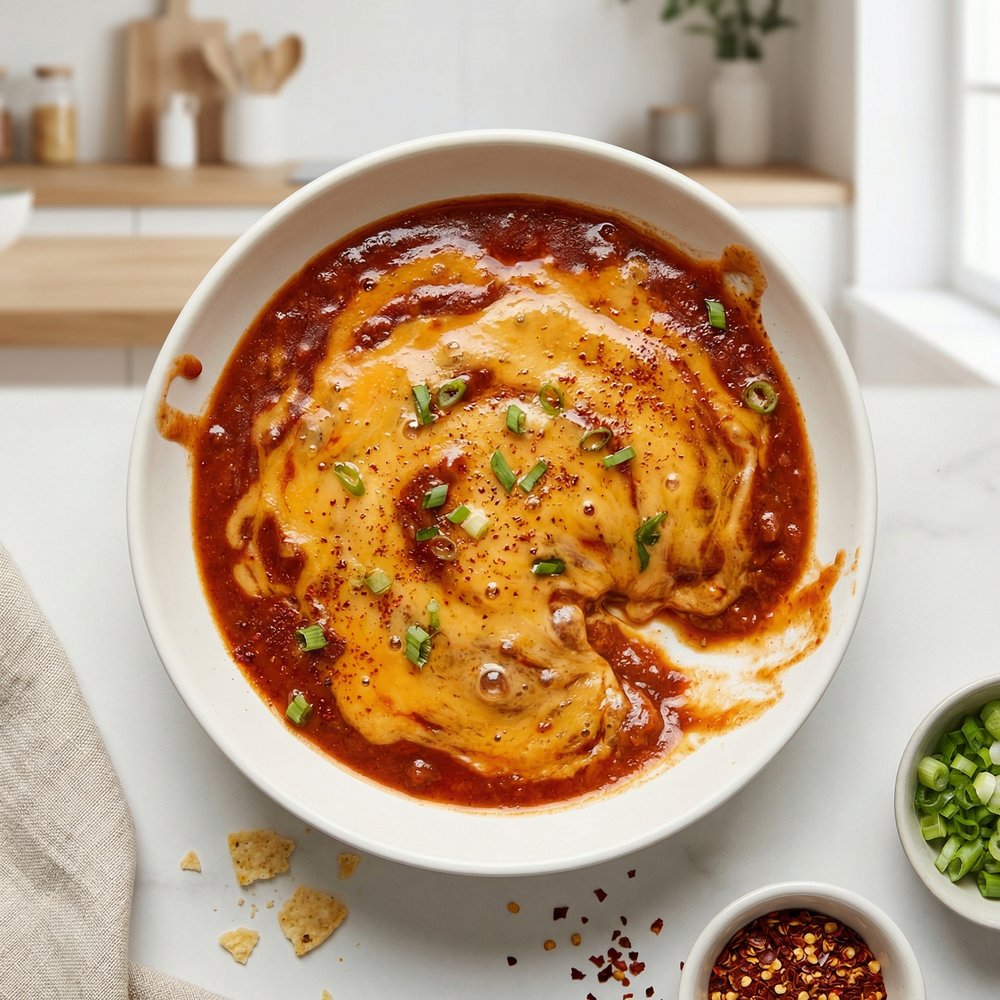 Hot Chili Queso Dip
