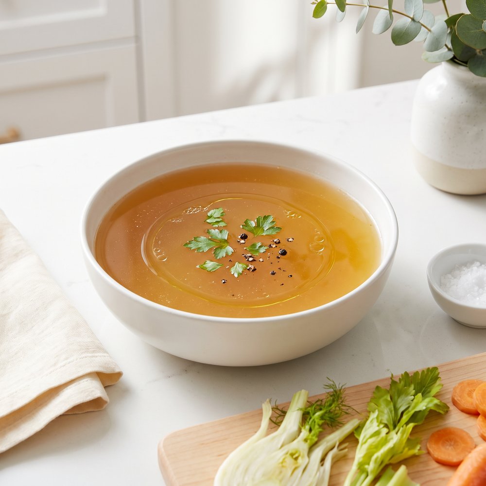 Slow Cooker Gluten-Free Vegan Vegetable Stock