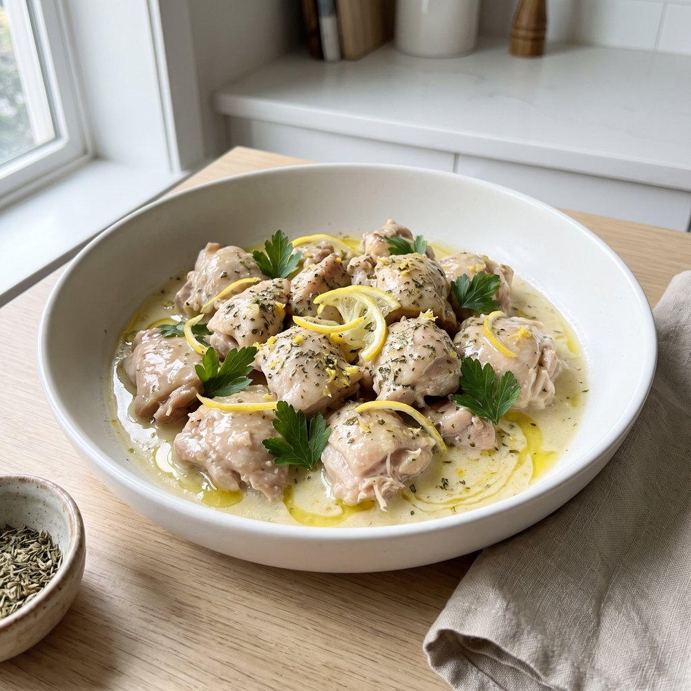 Slow Cooker Greek Yogurt Chicken