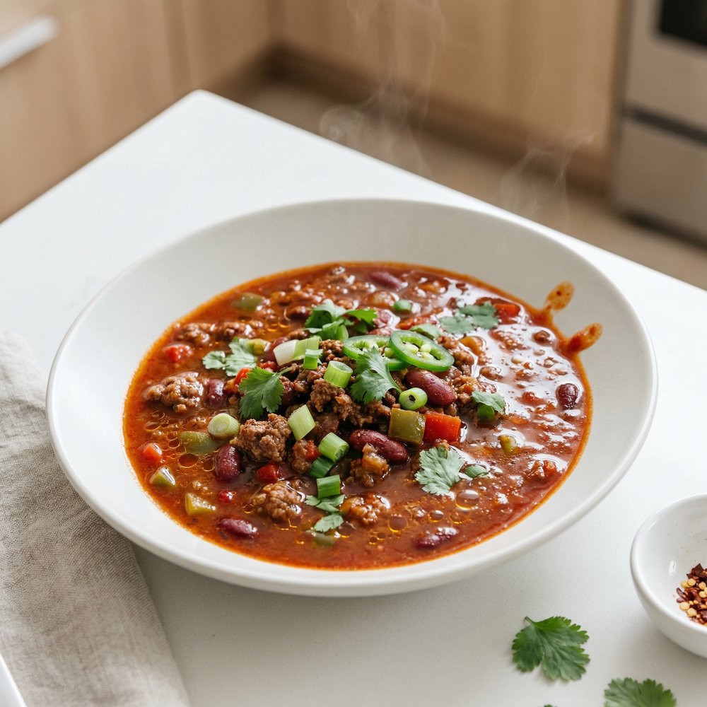Slow-Cooked Chili