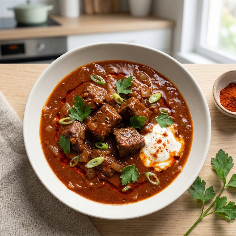 Hungarian Goulash with Ketchup