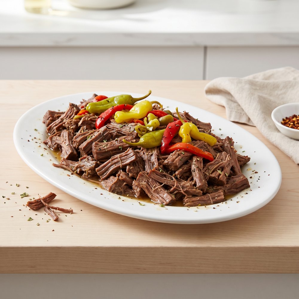 Slow Cooker Italian Beef