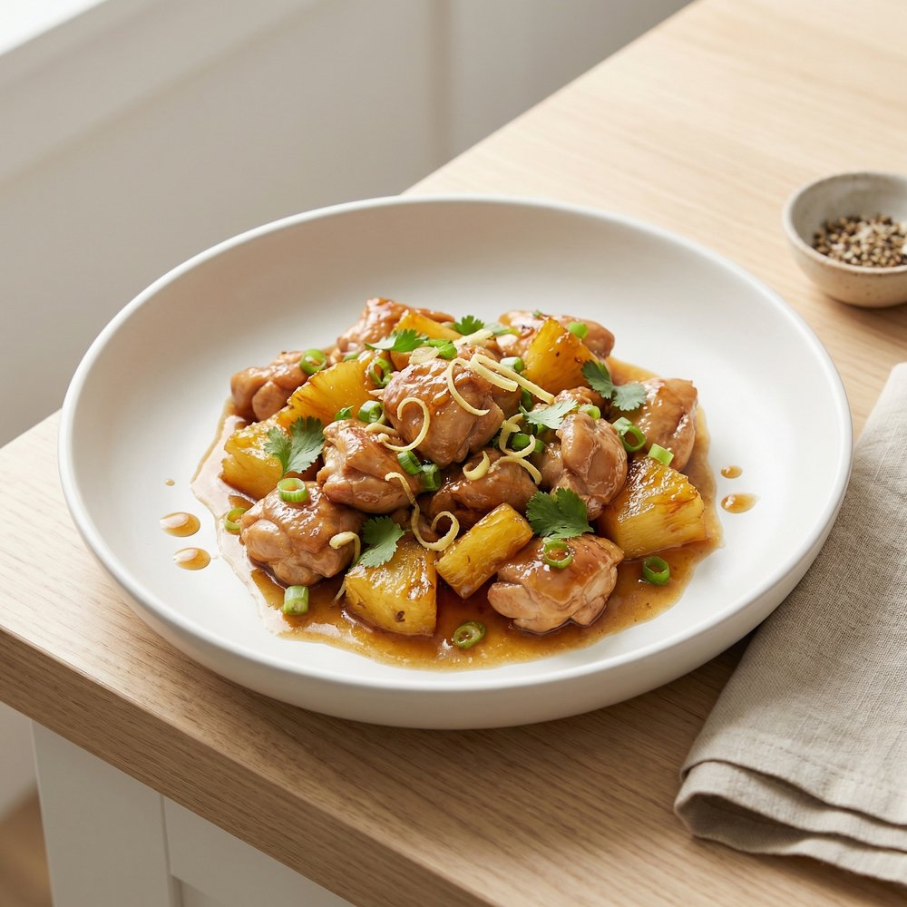 Take The Night Off Slow Cooker Pineapple Chicken
