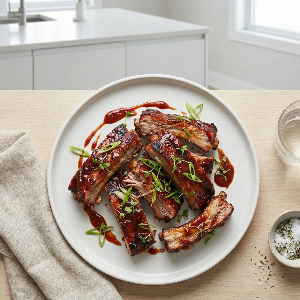 Slow Cooker Spare Ribs