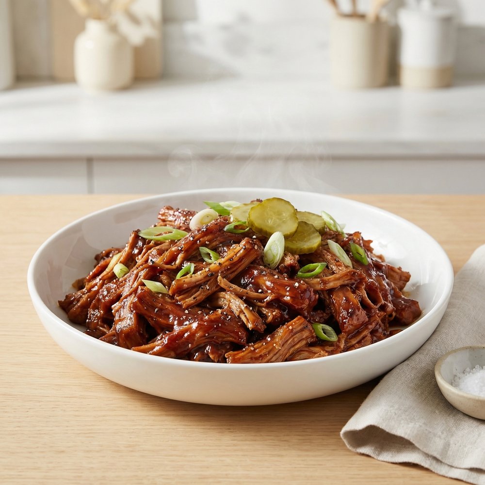 Set-It-and-Forget-It Slow Cooker BBQ Pork