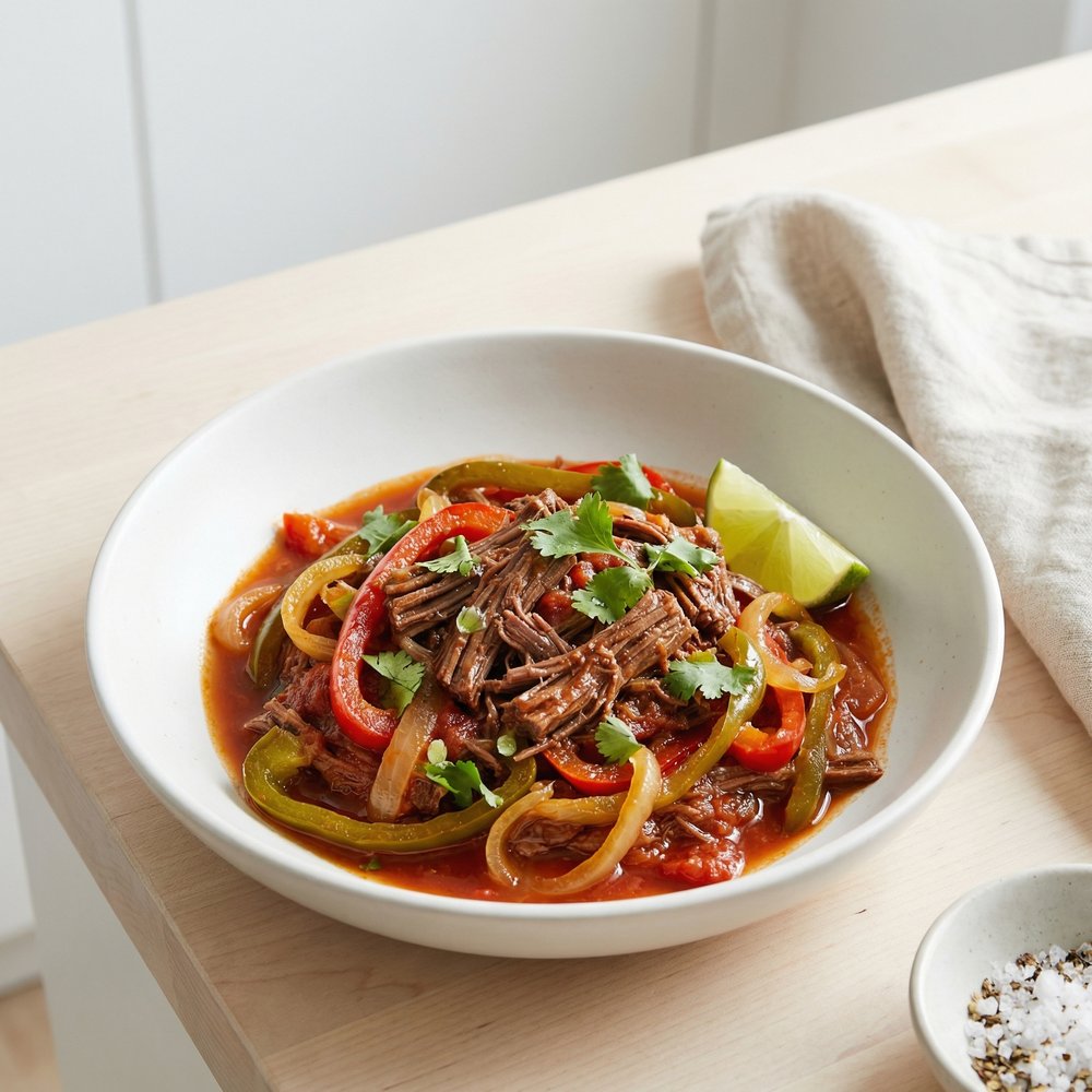 Ropa Vieja in a Slow Cooker