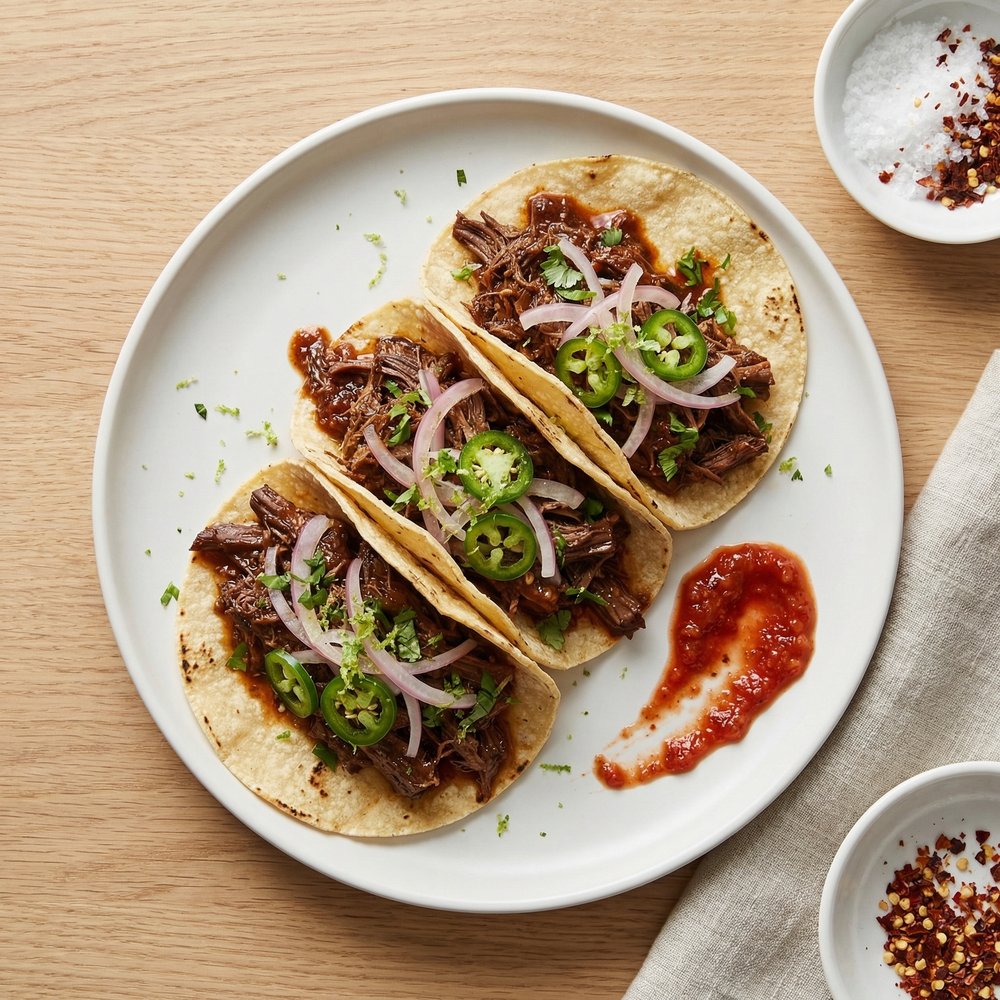 Effortless Pulled Beef Tacos