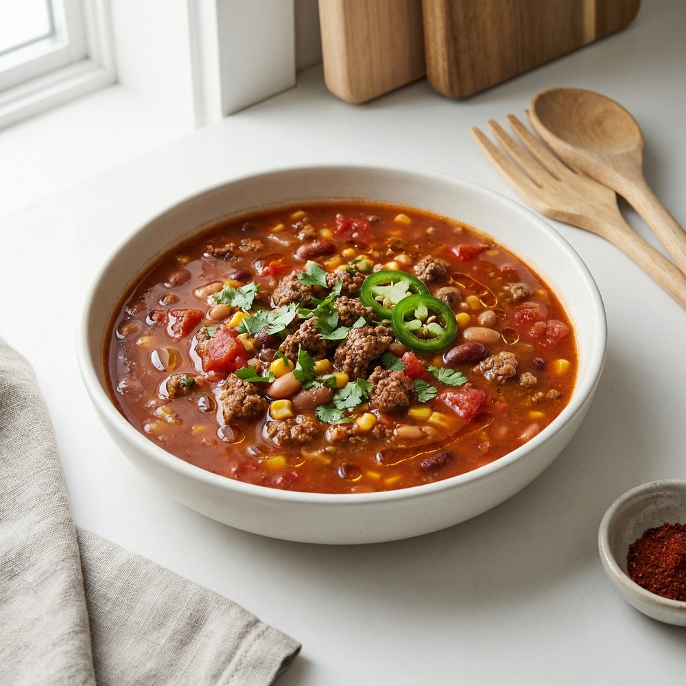 Weeknight Crockpot Taco Soup