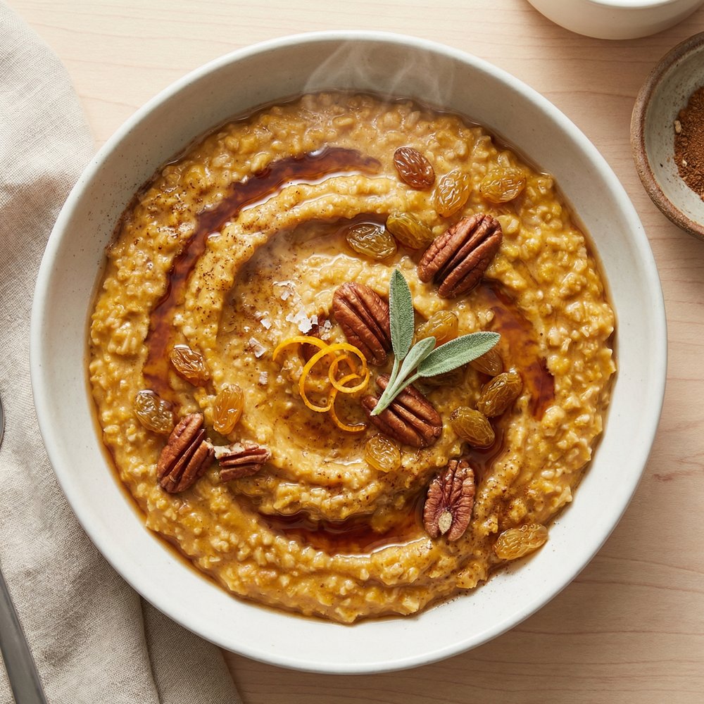 Slow-Cooker Vegan Pumpkin Overnight Oats